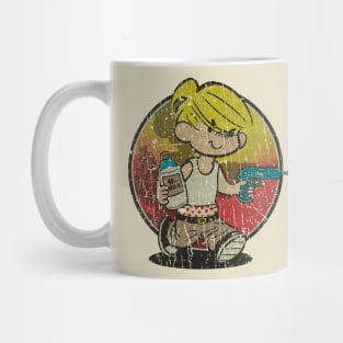 VINTAGE RETRO STYLE -Menace To Society 70s Mug